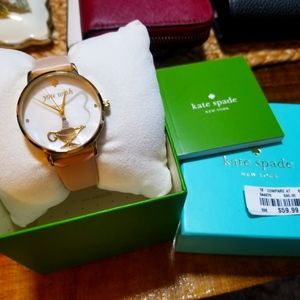 Kate Spade watch, pastel pink